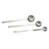 Tablecraft Long Handled Coffee Scoop 2 TBSP - Tablespoon 9"x1.75"x1" - Stainless Steel (18/8)