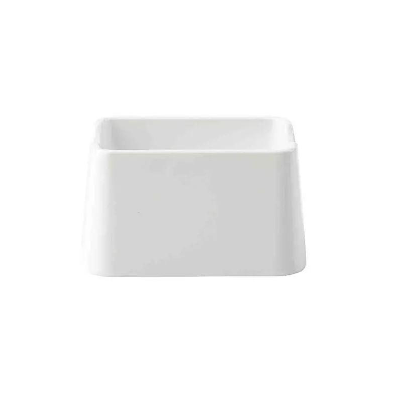 Tablecraft Sierra Collection Sugar Packet Holder White 3.625"x2.75"x2.5" - Melamine - Set of 12