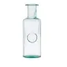 Tablecraft Apothecary Bottle 4 3.75"x3.75"x10.75" - Glass (Recycled Green Tint Glass) - TableCraft