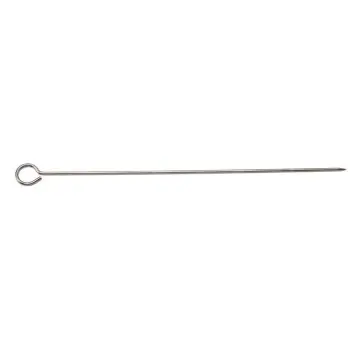 Tablecraft Oval Skewer 12"x.875"x.16" - Stainless Steel (200 Series) - Set of 60