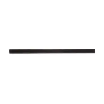Tablecraft 5.75" (5mm) Cocktail Straws Black .197"x.197"x5.75" - PLA Pack of 1000 - Unwrapped - Set of 20