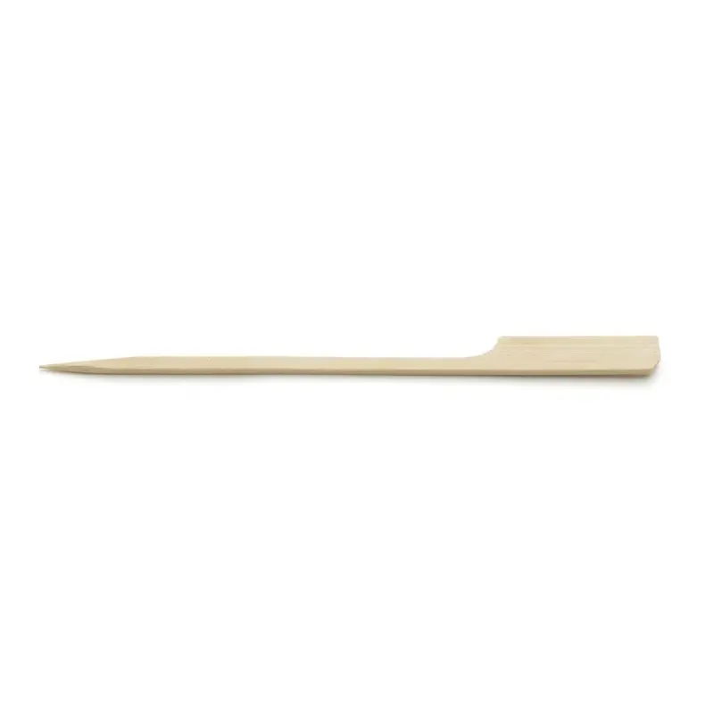 Tablecraft Paddle Picks .34375"x.09375"x4.75" - Natural Bamboo Pack of 100 - Set of 12