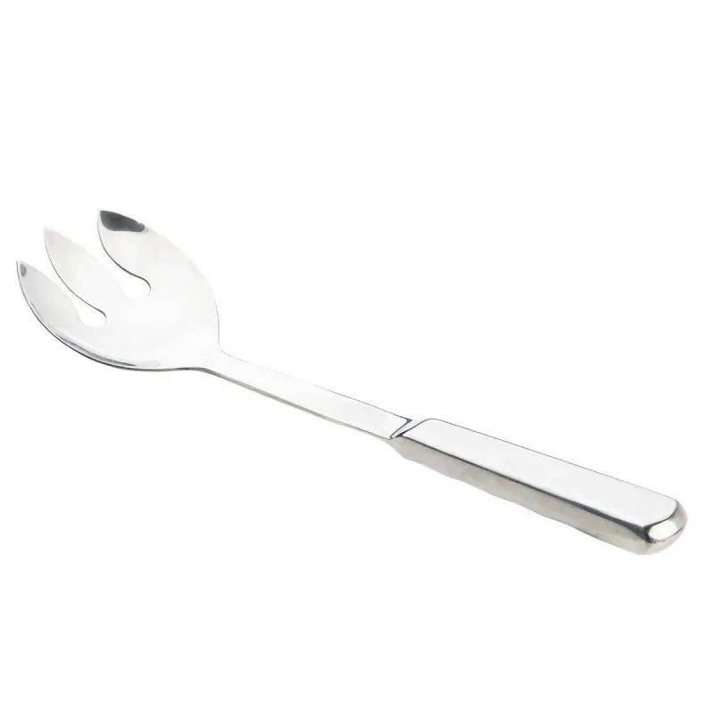Tablecraft Holden Collection Hollow Handle Notched Spoon 11.75"x2.5"x1.25" - Stainless Steel (18/0)