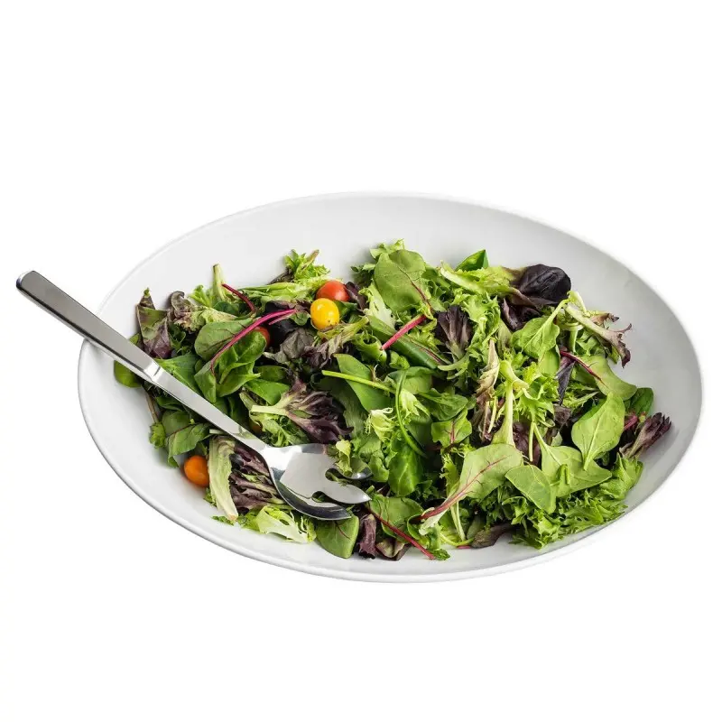 Tablecraft Holden Collection Hollow Handle Notched Spoon 11.75"x2.5"x1.25" - Stainless Steel (18/0)