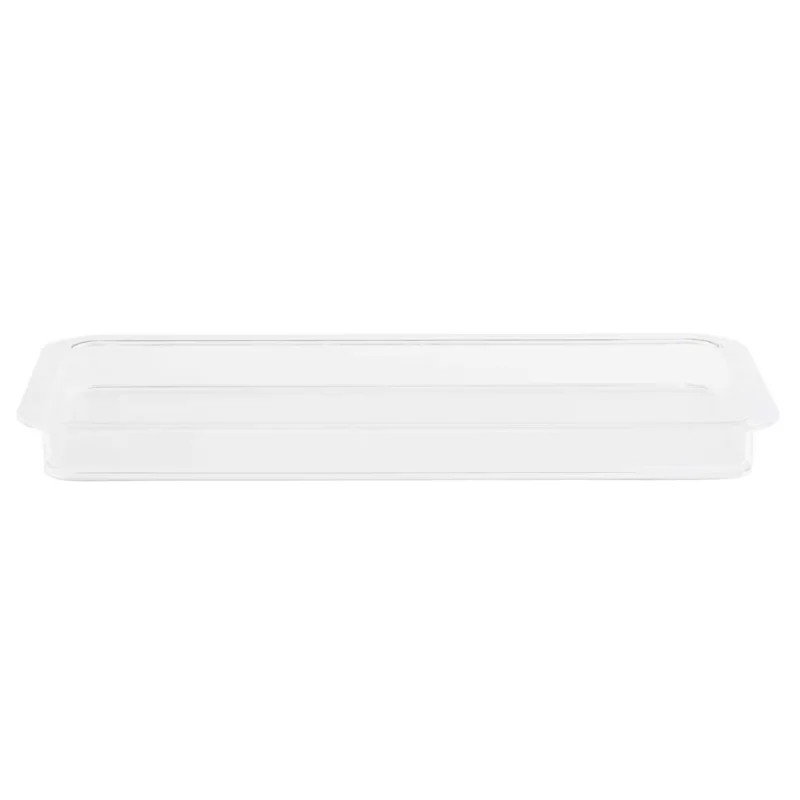 Tablecraft Rectangular Cake Plate Clear 14.75"x7.25"x1.125" - Styrene Acrylonitrile (SAN)