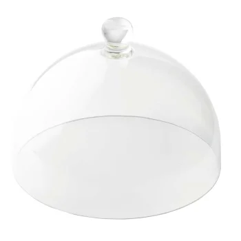 Tablecraft Round Cake Dome Clear 11.75"x11.75"x8.75" - Styrene Acrylonitrile (SAN)