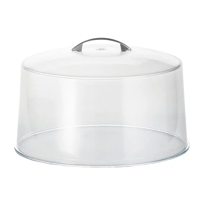 Tablecraft Cake Cover With Handle 12"x12"x7.5" - Polystyrene (Generic Prime) Assembled - Set of 6