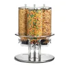Tablecraft Cereal Dispenser 2.25 Gallon 19.5"x19.5"x26.5" - Stainless Steel (204)