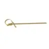 Tablecraft Knot Pick 1"x.25"x3.5" - Natural Bamboo - Set of 12
