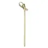 Tablecraft Knot Pick .75"x.25"x4.5" - Natural Bamboo Pack of 100 - Set of 12