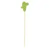 Tablecraft Decorative Picks - Cactus .625"x.25"x4.5" - Combo: Bamboo & Pinewood Pack of 100 - Assorted - Set of 12
