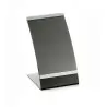 Tablecraft Curved Menu Holder Clear 5.5"x8.5"x4" - Acrylic Fits 5x7+ sheet