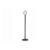 Tablecraft Card Holder Black 2.5"x2.5"x12" - Black Powder Coated Steel