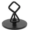 Tablecraft Card Holder Black 2"x2"x2" - Powder Coated (Over Metal - Black)