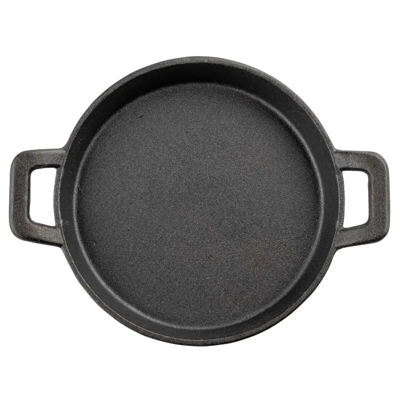 Tablecraft Cast Iron Cookware Round Server 28 Oz. 9"x7.25"x2.375" - Cast Iron
