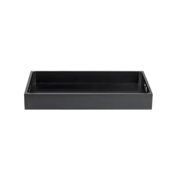 Tablecraft Gastronorm Full Size Crate Black 20.875"x12.75"x2.75" - Wood (Rubberwood)