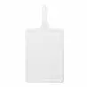 Tablecraft Frostone Slate Collection Rectangular Serving Paddle White 14.25"x7"x.875" - Melamine