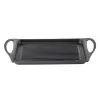 Tablecraft Die-Cast Cookware Rectangular Grill Pan Black 17.875"x10.75"x2.125" - Die-Cast Aluminum
