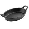 Tablecraft Cast Iron Cookware Oval Au Gratin 24 Oz. 10.75"x6"x2.5" - Cast Iron