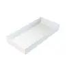 Tablecraft Contemporary Collection Straight-Sided Bowl 10 Qts 20"x10"x3" White Nylon Coated Cast Aluminum