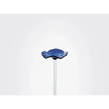 Designer Fiordaliso, Blue Flower - 60 x 60 x 260 mm - Set of 6