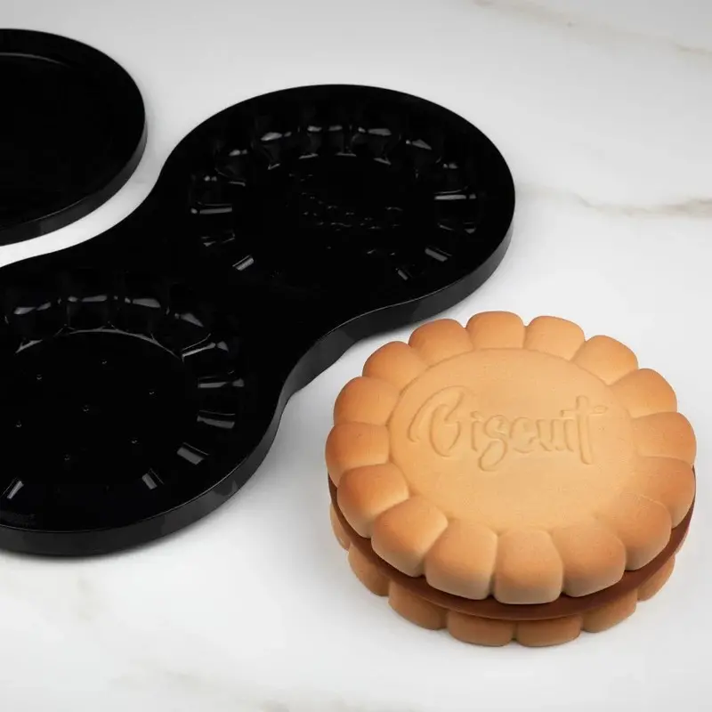 Pavoni Professional Biscuit Entremet Silicone Mold By Emmanuele Forcone - Ø mm x 160 mm x h 52 mm - 920 ml