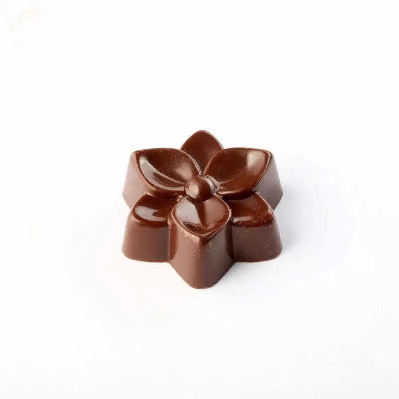 Pavoni Italia Professional Polycarbonate Bouquet Chocolate Praline Mold - Ø mm 38 mm x h 13 mm - 10 gr - 24 cavity Pavoni Italia Professional Polycarbonate Bouquet Chocolate Praline Mold - Ø mm 38 mm x h 13 mm - 10 gr - 24 cavity