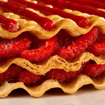 Pavoni Italia Wave Decoration & Puff Pastry Silicone Mold by Paolo Griffa - 250 mm x 250 mm