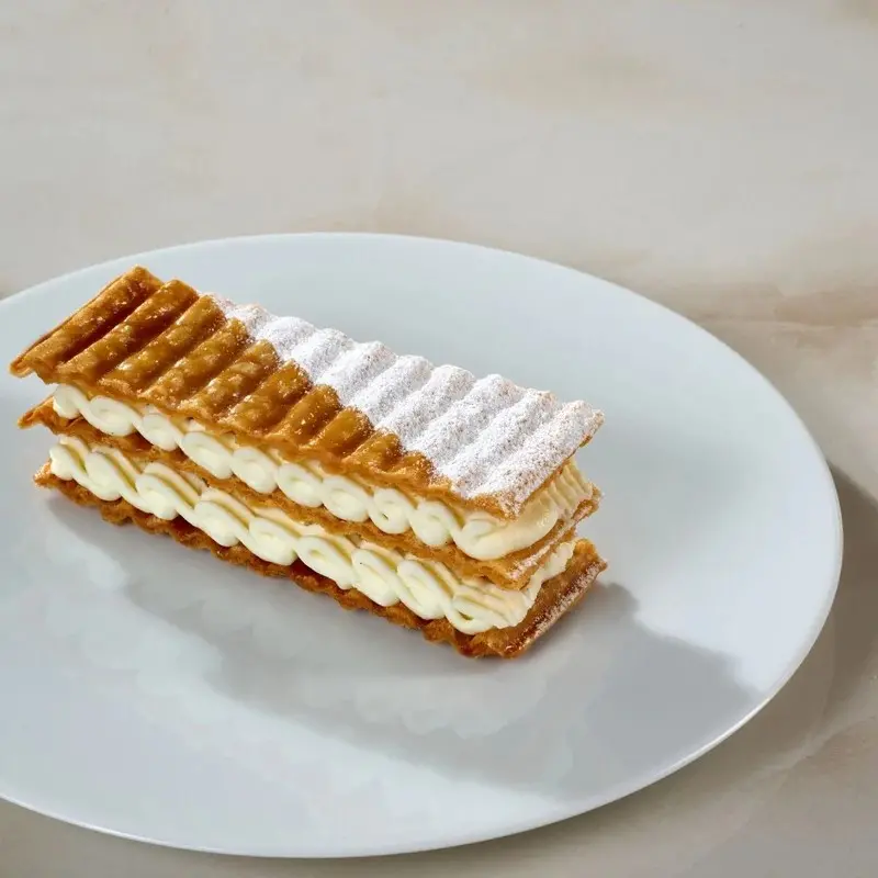 Pavoni Italia Zig Zag Decoration & Puff Pastry Silicone Mold by Paolo Griffa - 250 mm x 250 mm