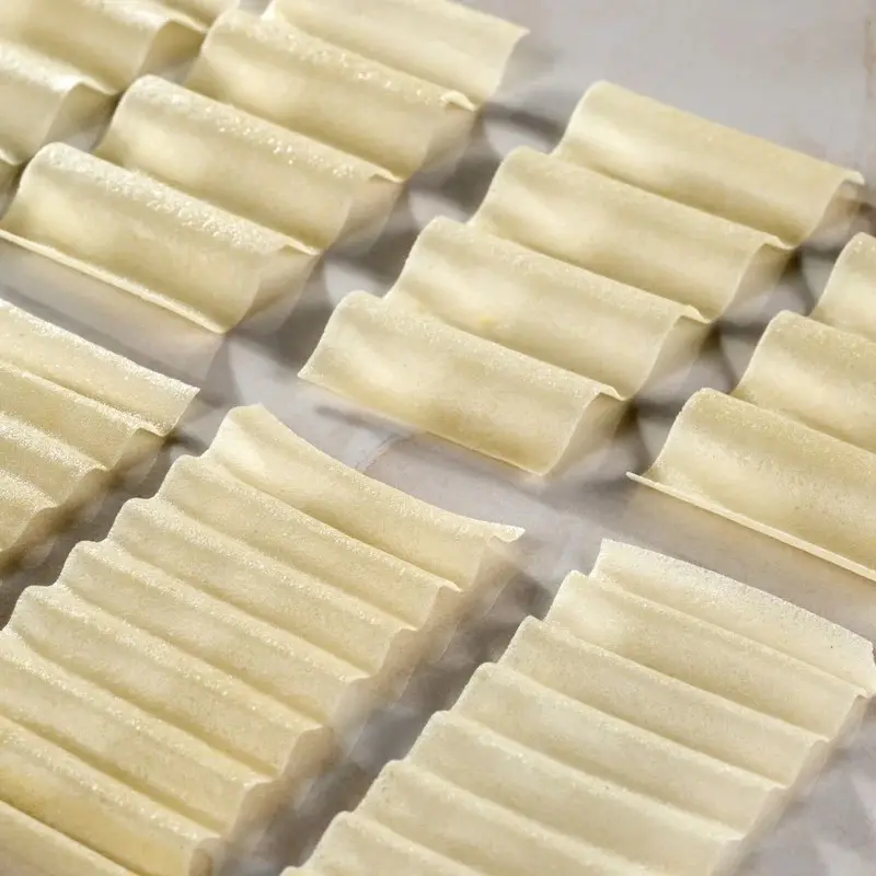 Pavoni Italia Zig Zag Decoration & Puff Pastry Silicone Mold by Paolo Griffa - 250 mm x 250 mm