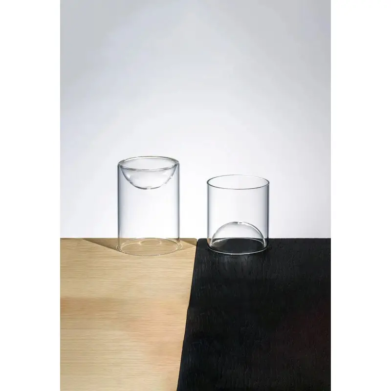 Designer Shot Reversible Glass - 100 x 100 x 100 mm - Set of 6