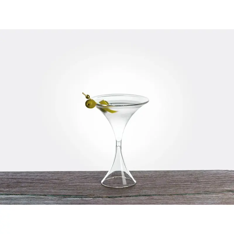 Designer Alfredo Martini Glass - 120 x 120 x 240 mm - Set of 6
