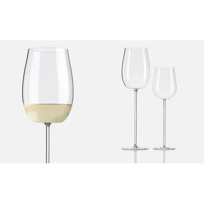 Designer Modigliani White Wine Glass - 120 x 120 x 330 mm - Set of 6 Designer Modigliani White Wine Glass - 120 x 120 x 330 mm - Set of 6
