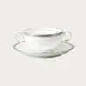 Noritake Rochelle Platinum Collection Saucer 16.5cm - Set of 4