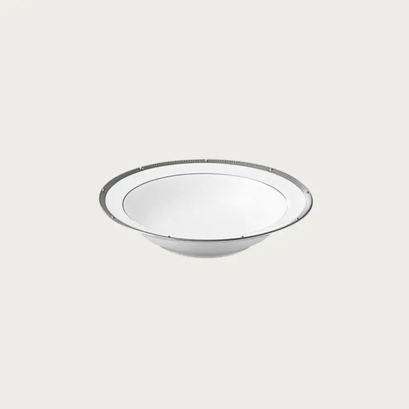Noritake Rochelle Platinum Collection Fruit Saucer 15.5cm - Set of 4 Noritake Rochelle Platinum Collection Fruit Saucer 15.5cm - Set of 4