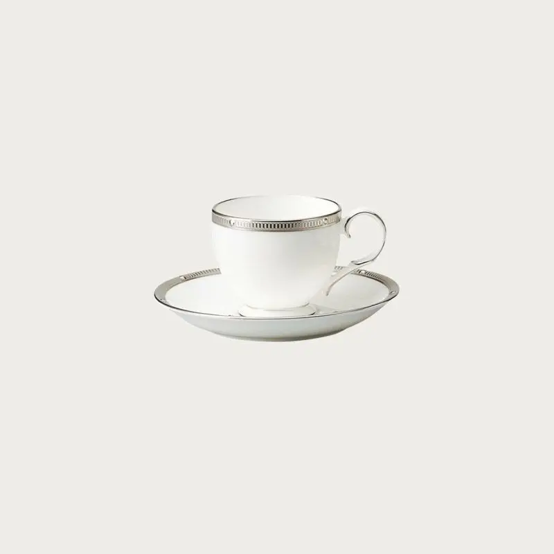 Noritake Rochelle Platinum Collection Espresso Cup 105ml - Set of 4