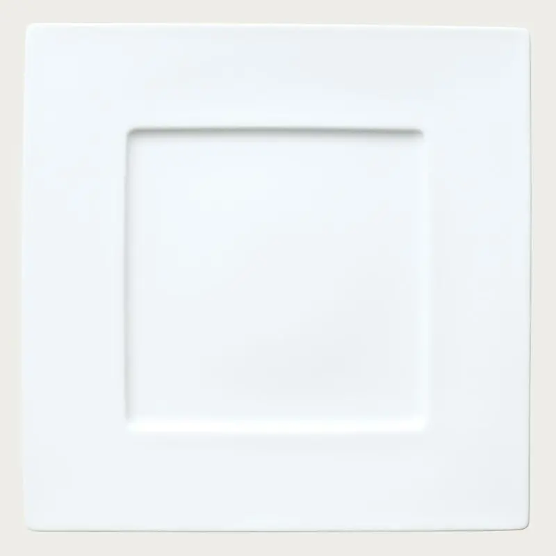 Noritake Grandir Collection Square Rim Plate 27cm - Set of 4