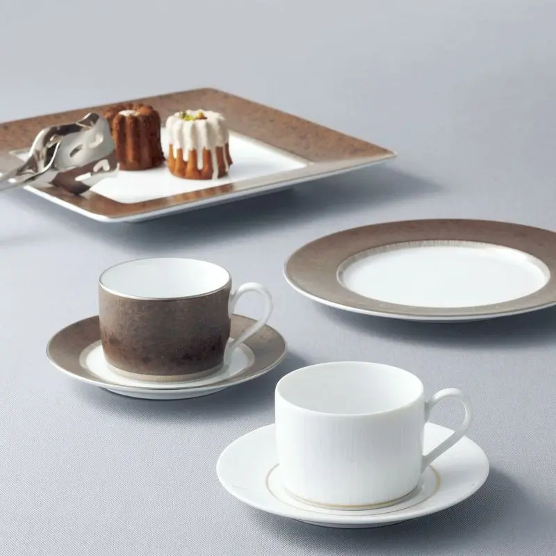 Noritake Cliff Collection B/B Plate 16.5cm - Set of 4 Noritake Cliff Collection B/B Plate 16.5cm - Set of 4