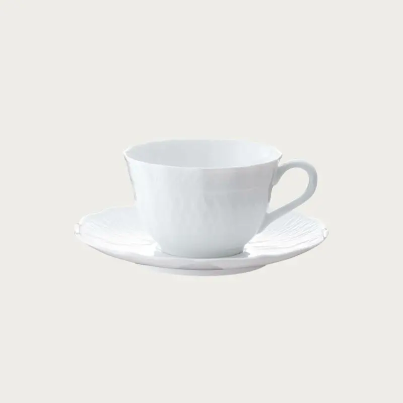Noritake Cher Blanc Collection Tea/Coffee Cup 215ml - Set of 4 Noritake Cher Blanc Collection Tea/Coffee Cup 215ml - Set of 4