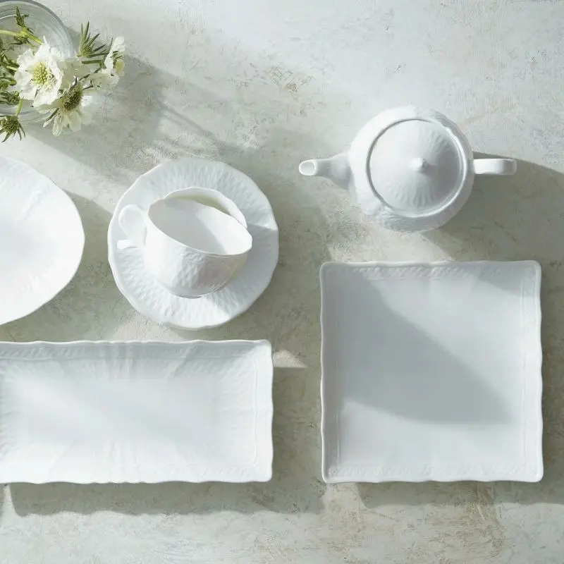 Noritake Cher Blanc Collection Tea/Coffee Cup 215ml - Set of 4 Noritake Cher Blanc Collection Tea/Coffee Cup 215ml - Set of 4