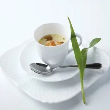 Noritake Cher Blanc Collection Espresso Saucer 11cm - Set of 4