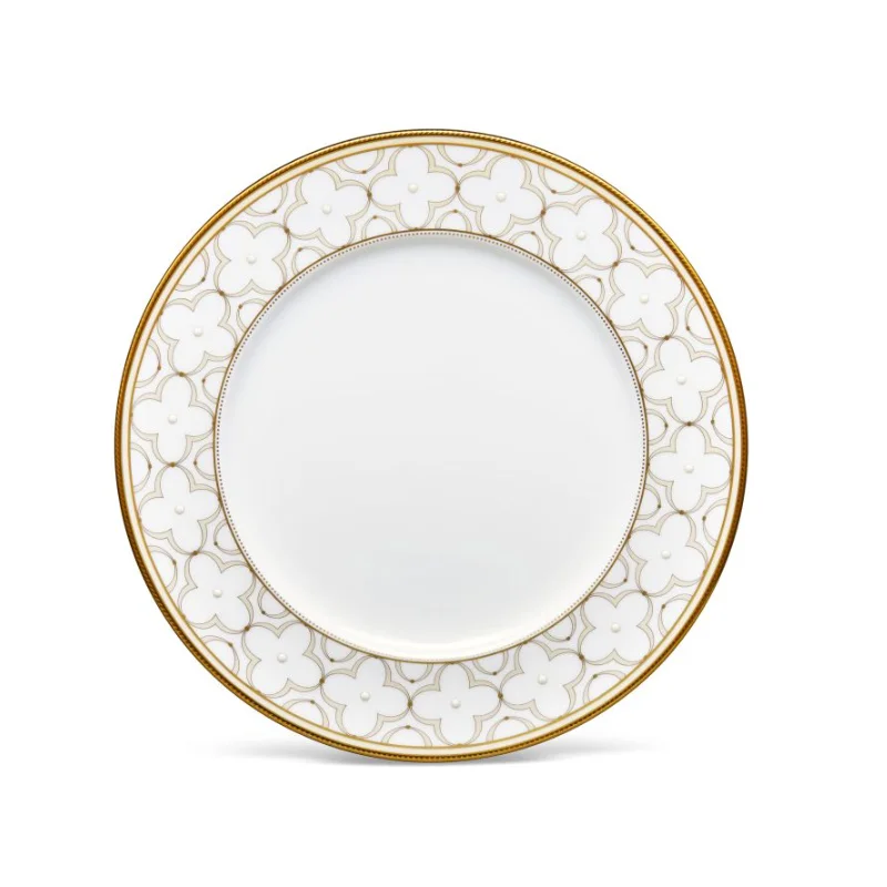 Noritake Trefolio Gold Collection Dinner Plate 28cm - Set of 4