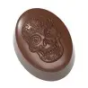 Polycarbonate Día de los Muertos Chocolate Mold - 107 mm x 40 mm x h 17 mm - 52gr - 6 cavity - Chocolate World
