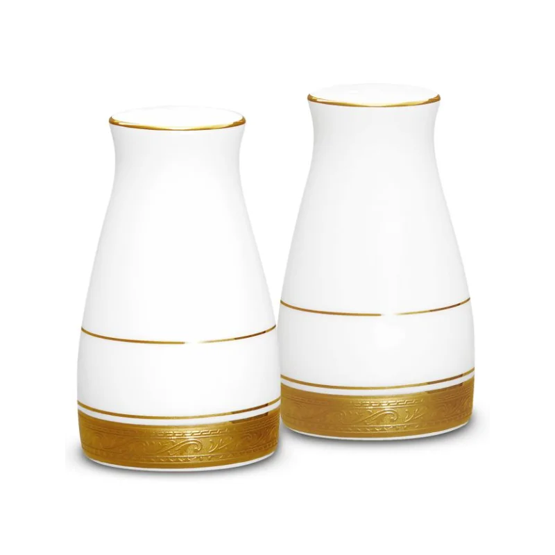 Noritake Crestwood Gold Collection Salt Shaker H8.5cm 7Holes - Set of 2 Noritake Crestwood Gold Collection Salt Shaker H8.5cm 7Holes - Set of 2