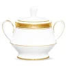 Noritake Crestwood Gold Collection Sugar Bowl with Cover 370ml