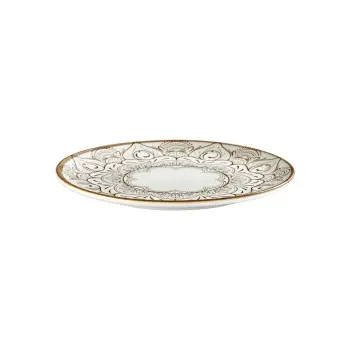 Porline Atelier Lace Collection Extrong Flat Plate 21 cm - Set of 12