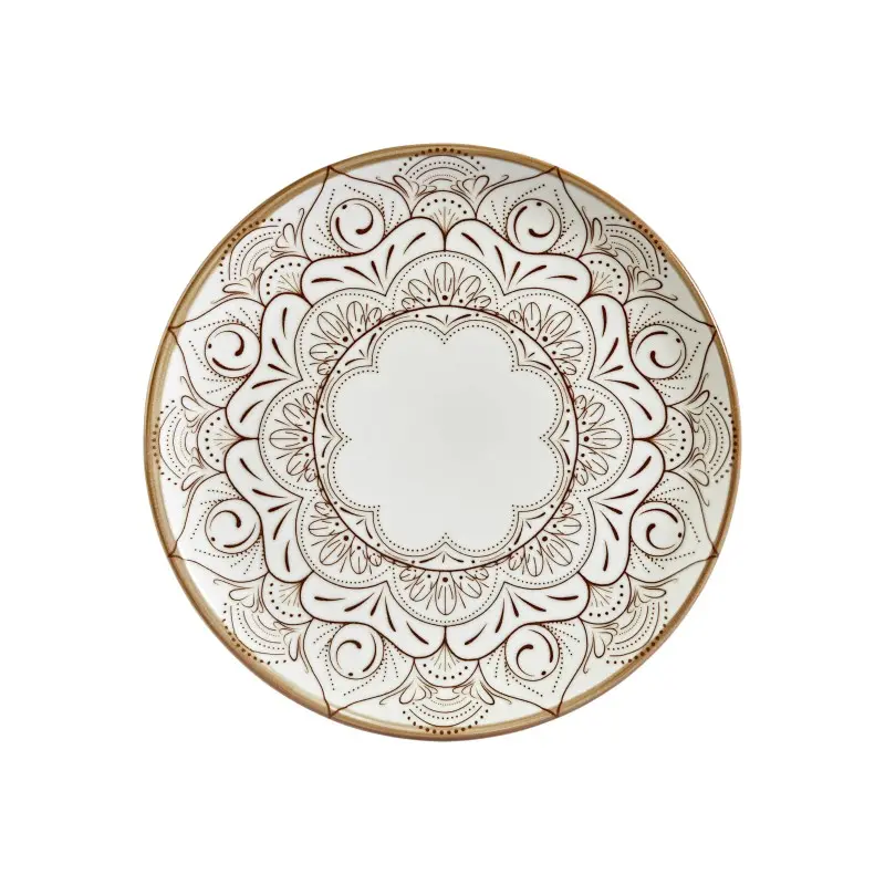 Porline Atelier Lace Collection Extrong Flat Plate 21 cm - Set of 12 Porline Atelier Lace Collection Extrong Flat Plate 21 cm - Set of 12