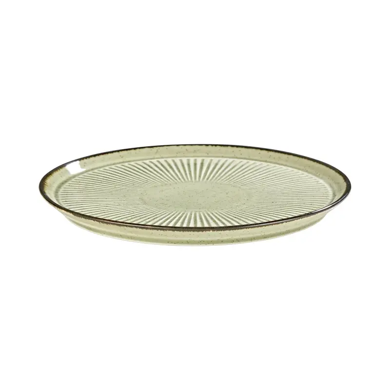 Porline Hightlight Pine Collection Sun Flat Plate 26.5 cm - Set of 12