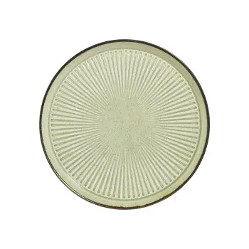 Porline Hightlight Pine Collection Sun Flat Plate 26.5 cm - Set of 12