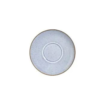 Porline highlight Breeze Collection Saucer For 180 Cc Stackable Tea Cup 15 cm - Set of 24